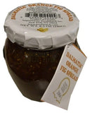 Dried Fig and Orange Jam (Dalmatia) 240g round jar - Parthenon Foods