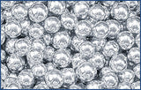 Decorative Silver Dragees, No.8 Sphere, approx. 1.3oz - Parthenon Foods