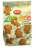 Zoo Doria Animal Shaped Shortbread Biscuits (Doria) 300g with Cocoa - Parthenon Foods
