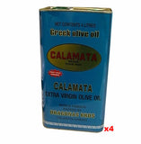 Extra Virgin Olive Oil - Calamata Brand, Blue Can, CASE (4 x 4L) - Parthenon Foods