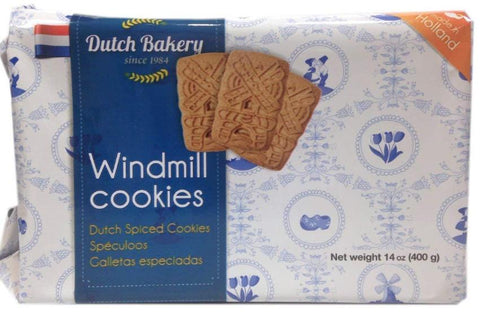 Coppenrath Speculaas Windmill Sandwich Cookies With Hazelnut Cream Filling - 7 Ounce (200g