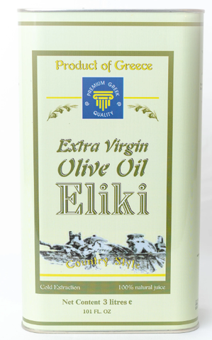 Eliki Extra Virgin Olive Oil, 3L - Parthenon Foods