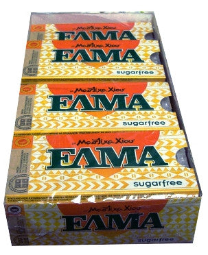 Mastic Gum SUGAR FREE (ELMA) CASE 20x10 pieces - Parthenon Foods