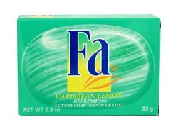 Fa Lemon Refreshing Luxury Soap, 100g, Green pack - Parthenon Foods