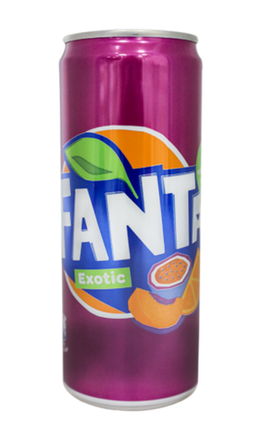 Fanta Exotic, 330 ml can - Parthenon Foods