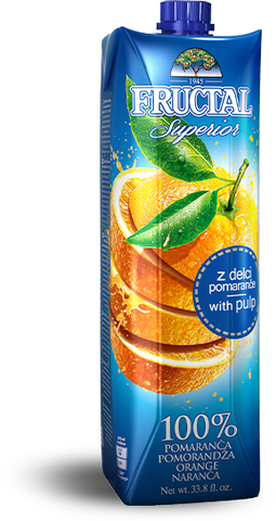 Orange Juice (Fructal) 1L - Parthenon Foods