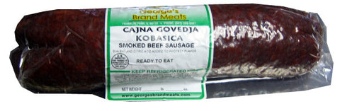 Smoked Beef Sausage, Kobasica (Sabah Brand) approx. 1.1lb - Parthenon Foods