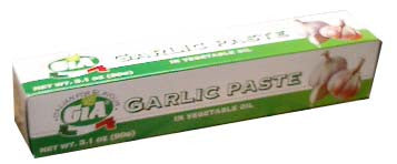 Garlic Paste (Gia) 3.1oz (90g) - Parthenon Foods
