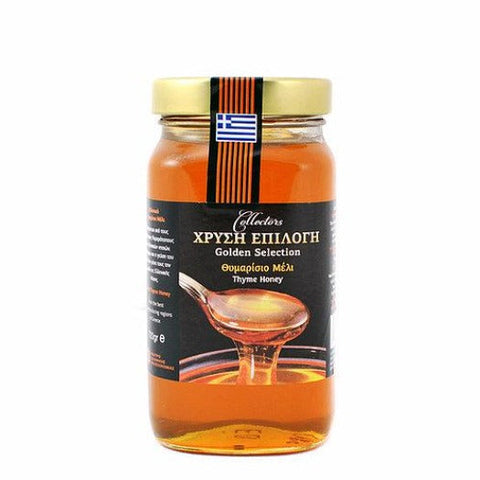 Greek Thyme Honey (Golden Selection) 380g - Parthenon Foods