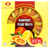 Gourmet Fruit Slices Jelly Candy, 265g Box - Parthenon Foods