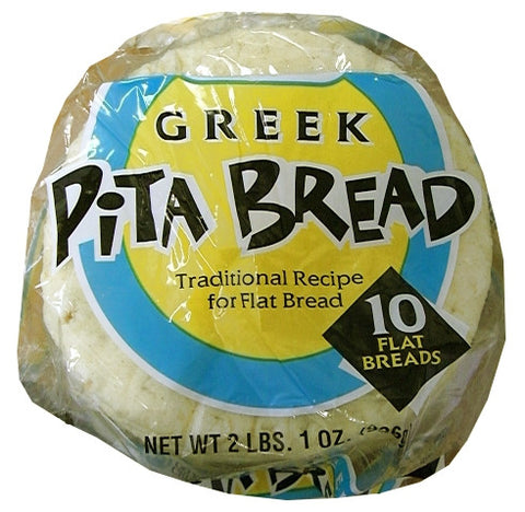 Pita Bread ,10 count (Grecian Delight) - Parthenon Foods