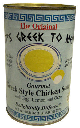 Greek Chicken Soup (Avgolemono) 20.2 oz - Parthenon Foods