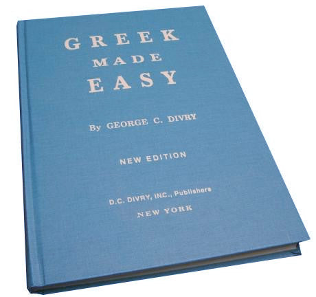 Greek Made Easy Book - New Edition (Blue Hard Cover) - Parthenon Foods
