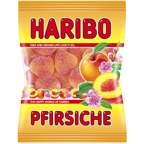 Haribo Peaches, 175g - Parthenon Foods