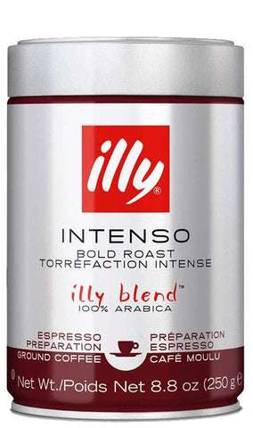 Espresso Coffee Bold Roast (illy) 8.8oz (250g) - Parthenon Foods