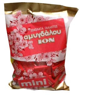 Mini Milk Chocolate with Almonds (ION) 400g - Parthenon Foods