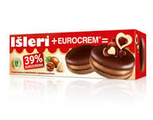 Isleri with Eurocrem Cookies (Takovo) 125g - Parthenon Foods