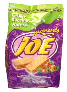 Joe Moments Wafers, Hazelnut Cream, 180g - Parthenon Foods
