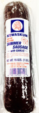 Summer Sausage with Garlic (Kewaskum) 16 oz - Parthenon Foods