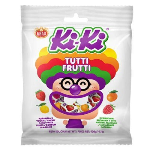 Kiki Tutti Frutti Mix Toffee, 400g (14.1 oz) – Parthenon Foods