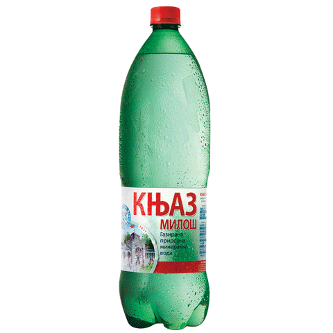 Knjaz Milos Mineral Water CASE (12 x 0.5 L) 12 pack - Parthenon Foods