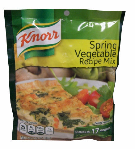 Knorr Spring Vegetable Recipe Mix, 0.9 oz (26g) - Parthenon Foods