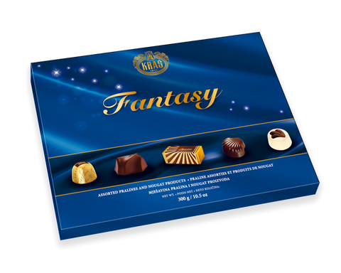 Fantazija Bombons Chocolates, Fantasy (Kras) 300g - Parthenon Foods