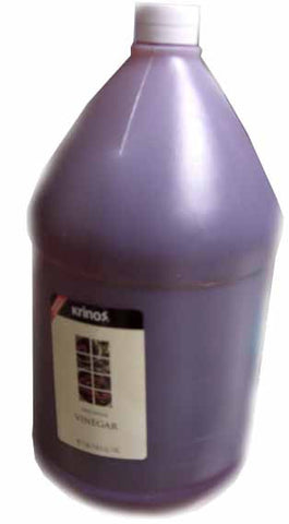 Red Wine Vinegar (Krinos) 1 gal. (128 fl oz) 3.8L - Parthenon Foods