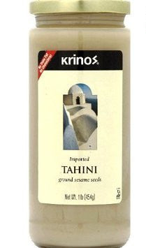 Tahini, Ground Sesame Seeds (krinos) 1lb - Parthenon Foods