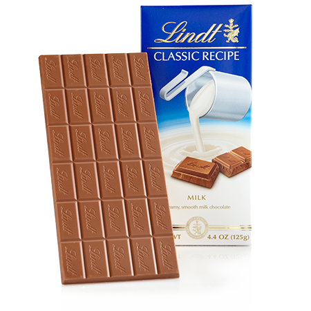 Lindt Swiss Classic Milk Chocolate, 4.4oz(125g) - Parthenon Foods