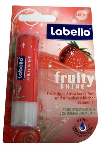 Labello Strawberry Fruity Shine Lip Balm, 4.8g – Parthenon Foods