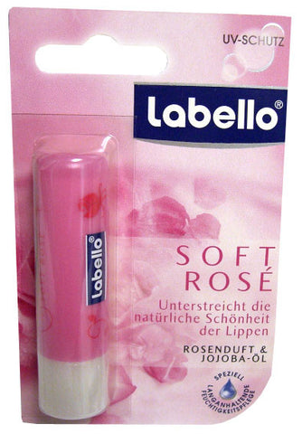 Labello Soft Rose Lip Balm 4.8g - Parthenon Foods