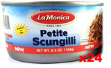 Petite Scungilli, Sliced Small Conch (LaMonica) CASE (24 x 184 g (6.5 oz)) - Parthenon Foods