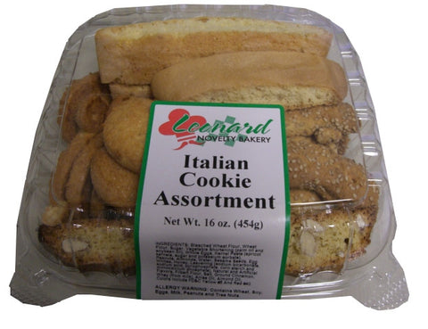 Italian Cookie Assortment (Leonard Bakery) 16 oz (454g) - Parthenon Foods