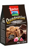 Loacker Dark Chocolate Quadratini 8.82oz (250g) - Parthenon Foods