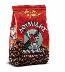 Greek Ground Decaffeinated Coffee (loumidis) 96g - Parthenon Foods