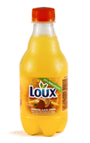 Loux Sparkling Orange Juice Drink, 330ml (11 fl oz) - Parthenon Foods