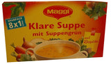 Maggi Klare Suppe mit Suppengrun, 8x1Liter - Parthenon Foods
