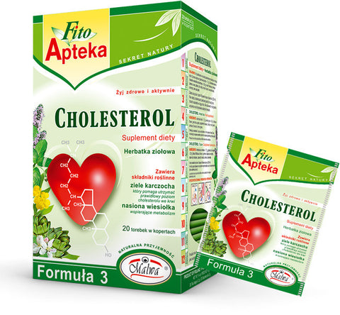 Cholesterol Food Supplement Herbal Tea (Malwa) 40g - Parthenon Foods