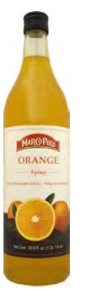 Orange Syrup (Marco Polo) 1 L (33 fl.oz) - Parthenon Foods