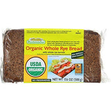 Organic Whole Rye Bread (Mestemacher) 17.6 oz (500g) - Parthenon Foods