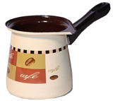 Metalac Enamel Coffee Pot, No.12, X-Large, - Cafe - Parthenon Foods
