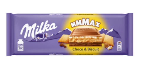 Milka Choco and Biscuit, Schoko and Keks, 300g - Parthenon Foods