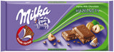 Milka Milk Chocolate with Hazelnuts, 100g - Parthenon Foods