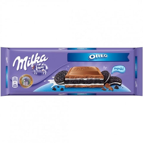 Milka OREO Alpine Milk Chocolate Bar 300g - Parthenon Foods