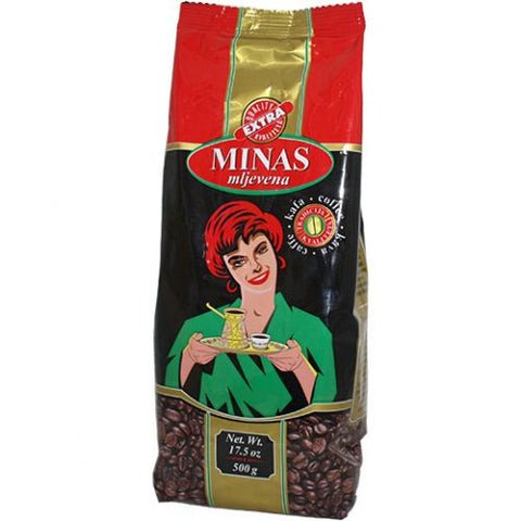 Minas Roasted Coffee, Extra, 500g (Green Shirt) - Parthenon Foods
