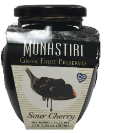 Sour Cherry Preserve (Monastiri) 500g - Parthenon Foods