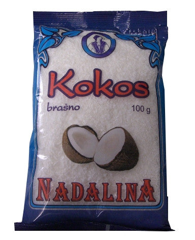 Coconut Flour, Kokos Brasno (Nadalina) 100g - Parthenon Foods