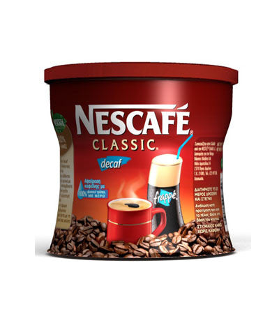 Nescafe Decaffeinated Instant Coffee  100g - Parthenon Foods