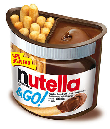 Nutella and GO! Snack (Nutella 39g, Sticks 13g) 1 piece - Parthenon Foods